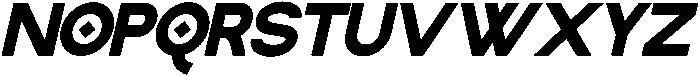 marinford_oblique otf (400) Font UPPERCASE