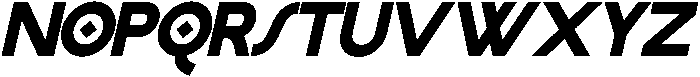 marinford_oblique otf (400) Font LOWERCASE