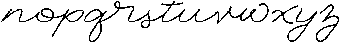 martha otf (400) Font LOWERCASE