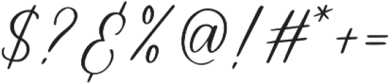 matania script Regular otf (400) Font OTHER CHARS