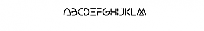 MAGNETUM Light.ttf Font UPPERCASE