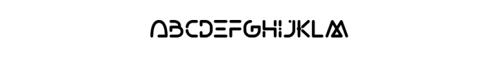 MAGNETUM Regular.ttf Font UPPERCASE