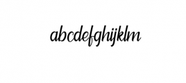 Madeline.otf Font LOWERCASE