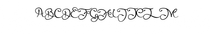 Maglittle.otf Font UPPERCASE