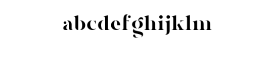 Magnies.otf Font LOWERCASE