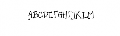 Malchior Darrel.otf Font UPPERCASE