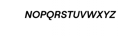 Mandara-SemiBoldItalic.otf Font UPPERCASE