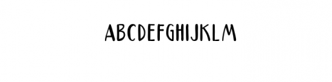 MangoBanana Font UPPERCASE