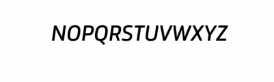 Manica Neue-SemiBoldItalic.otf Font UPPERCASE