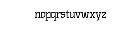 Manson Font Family Font LOWERCASE