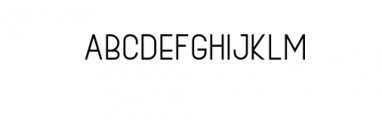 Maode.otf Font UPPERCASE