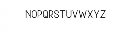 Maode.otf Font UPPERCASE