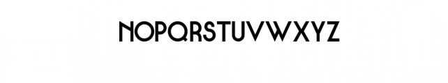 Mara-Fill.ttf Font UPPERCASE