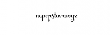 Marceila.ttf Font LOWERCASE