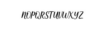 Mareline Script.otf Font UPPERCASE