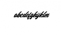 Margents Script.otf Font LOWERCASE