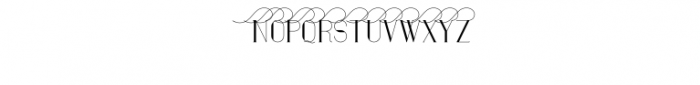 Maria-Swashes2.otf Font UPPERCASE