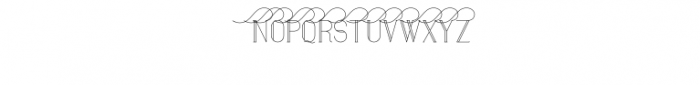 Maria-Swashes2.otf Font LOWERCASE