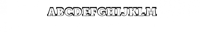 MarqueeOne.otf Font UPPERCASE