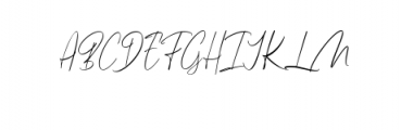 Marryliane.otf Font UPPERCASE