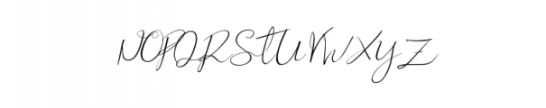 Marwatty Signature Font UPPERCASE