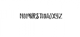 Masha Font UPPERCASE