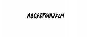 Mathew Rohas.ttf Font LOWERCASE