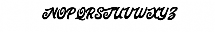 Mattoa-Swash.otf Font UPPERCASE