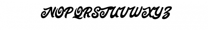 Mattoa.otf Font UPPERCASE