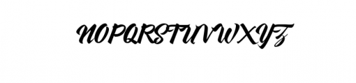 Maulina Typeface Font UPPERCASE