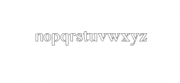 MaxthronFont.otf Font LOWERCASE