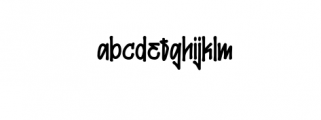 Maxtield.otf Font LOWERCASE