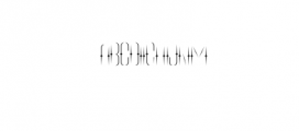 mangarans.otf Font UPPERCASE