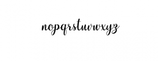 masyitah Font LOWERCASE