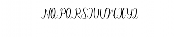 maudy ttf Font UPPERCASE