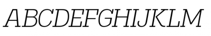 Madawaska Light Italic Font UPPERCASE