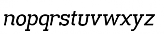 Madawaska Regular Italic Font LOWERCASE