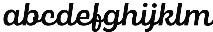 Maestri Medium Font LOWERCASE