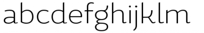 Magallanes Extra Light Font LOWERCASE