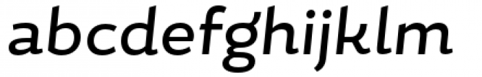 Magallanes Medium Italic Font LOWERCASE