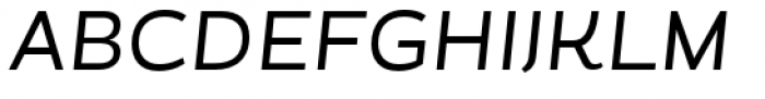 Magallanes Regular Italic Font UPPERCASE