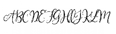 Magnolia Merchant Italic Font UPPERCASE