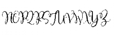 Magnolia Merchant Script Font UPPERCASE