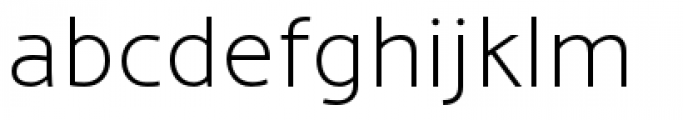 Maisee Light Font LOWERCASE