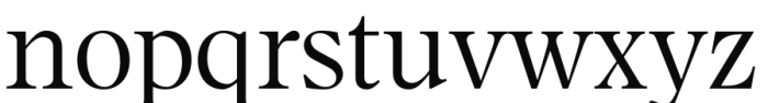 Maister Regular Font LOWERCASE