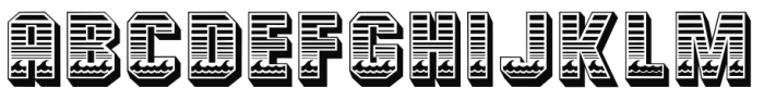 Malibu Waves Font LOWERCASE