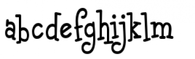 Malihini Tahitian BTN Condensed Font LOWERCASE