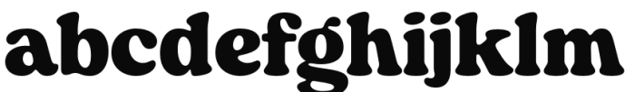 Manchego Regular Font LOWERCASE