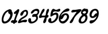 Mandingo BTN Condensed Bold Oblique Font OTHER CHARS