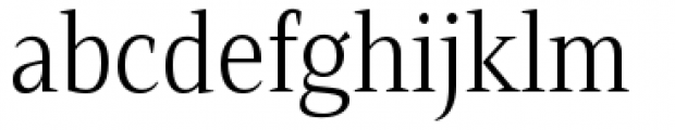 Mandrel Condensed Light Font LOWERCASE